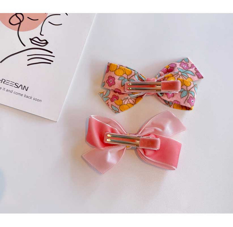 ncmama 2Pcs/lot Baršunasta mašna kopča za kosu Djevojačke leptir mašne Ukosnice korejske visokokvalitetne mašne kopča za kosu Modni dodaci za kosu