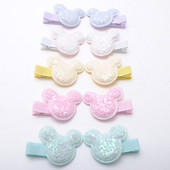 Novi Mickey dodaci za kosu Djevojčice Ukosnice sa zečjim ušima Svjetlucava kopča za kosu Srce Zvjezdica Dječje Ukosnice za kosu Dječji rođendanski poklon