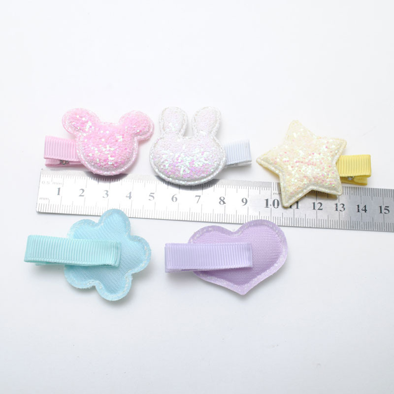 Novi Mickey dodaci za kosu Djevojčice Ukosnice sa zečjim ušima Svjetlucava kopča za kosu Srce Zvjezdica Dječje Ukosnice za kosu Dječji rođendanski poklon
