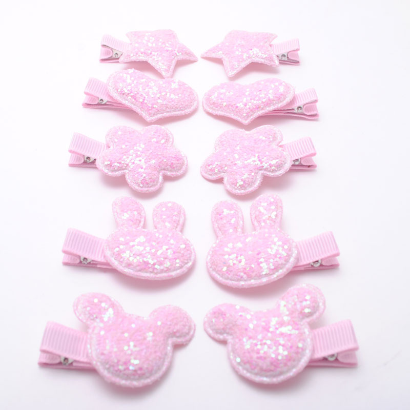 Novi Mickey dodaci za kosu Djevojčice Ukosnice sa zečjim ušima Svjetlucava kopča za kosu Srce Zvjezdica Dječje Ukosnice za kosu Dječji rođendanski poklon