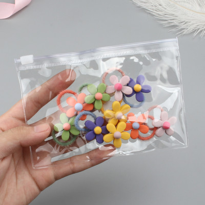 10kom/lot Dodaci za kosu za djevojčice Crtić Voće Životinja Elastična gumica za kosu Dječje cvijeće Gumice Mali prsten za kosu Pokrivalo