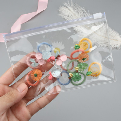 10kom/lot Dodaci za kosu za djevojčice Crtić Voće Životinja Elastična gumica za kosu Dječje cvijeće Gumice Mali prsten za kosu Pokrivalo