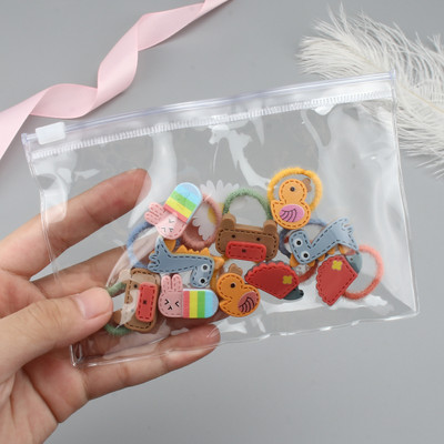 10kom/lot Dodaci za kosu za djevojčice Crtić Voće Životinja Elastična gumica za kosu Dječje cvijeće Gumice Mali prsten za kosu Pokrivalo