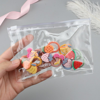 10kom/lot Dodaci za kosu za djevojčice Crtić Voće Životinja Elastična gumica za kosu Dječje cvijeće Gumice Mali prsten za kosu Pokrivalo