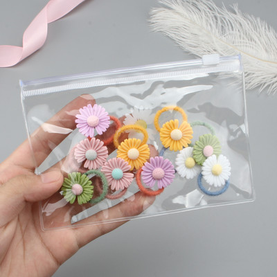 10kom/lot Dodaci za kosu za djevojčice Crtić Voće Životinja Elastična gumica za kosu Dječje cvijeće Gumice Mali prsten za kosu Pokrivalo