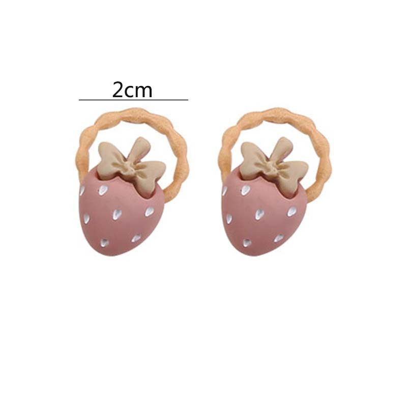 20Pcs/set Kawaii Cartoon Medvjed Gumice za kosu Sweet Girls Elastična gumica Pokrivala za glavu Cvjetna mašna Dječji ukrasi za kosu Ukrasi