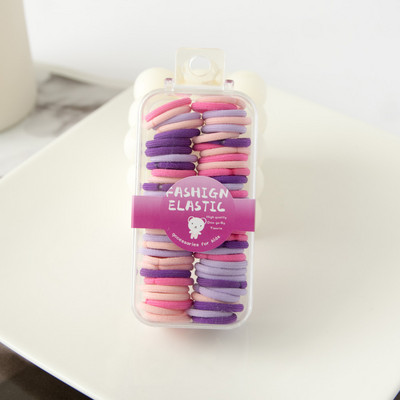 Krabička pre bábätká, cukríkovo farebné, roztomilé vlasové pásky pre deti, krásne gumičky do vlasov, nebolí ich gumička do vlasov, doplnky