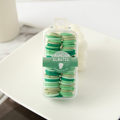 Krabička pre bábätká, cukríkovo farebné, roztomilé vlasové pásky pre deti, krásne gumičky do vlasov, nebolí ich gumička do vlasov, doplnky