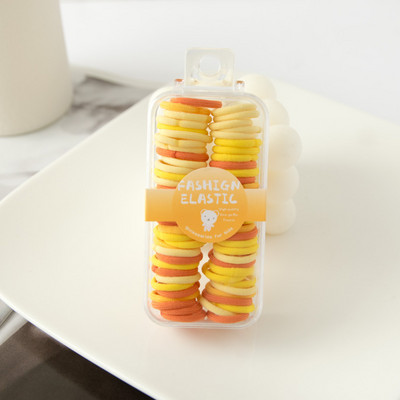 Krabička pre bábätká, cukríkovo farebné, roztomilé vlasové pásky pre deti, krásne gumičky do vlasov, nebolí ich gumička do vlasov, doplnky