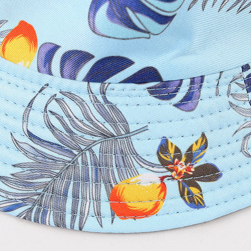 Pălărie unisex Panama Bob Chapeau găleată femei Harajuku cu două fețe, vara 2023, pălării de pescar, șapcă de soare hip hop cu imprimeu floral