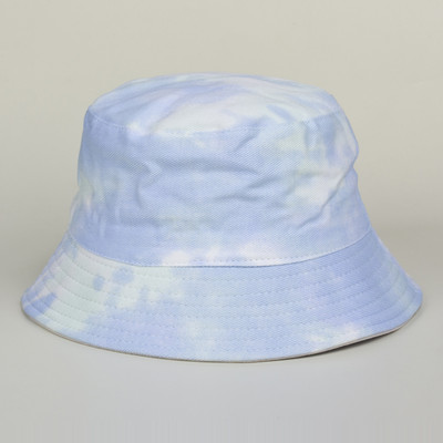 Tie-Dye ribarski šešir s grafitima i postupnim promjenama, dvostrani šešir za umivaonik, šešir sa šiltom za zaštitu od sunca za prekogranična putovanja