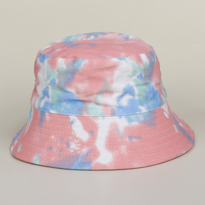 Tie-Dye ribarski šešir s grafitima i postupnim promjenama, dvostrani šešir za umivaonik, šešir sa šiltom za zaštitu od sunca za prekogranična putovanja