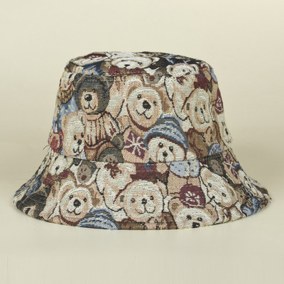 Tie-Dye ribarski šešir s grafitima i postupnim promjenama, dvostrani šešir za umivaonik, šešir sa šiltom za zaštitu od sunca za prekogranična putovanja