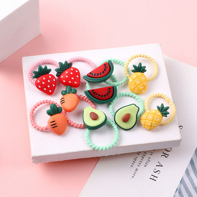 10 bucăți/set benzi de păr cu animale drăguțe din desene animate, benzi elastice din cauciuc pentru fete, accesorii pentru păr, ornamente pentru bentita pentru copii, cadou 2022