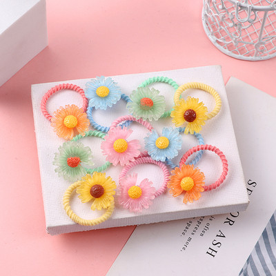 10 bucăți/set benzi de păr cu animale drăguțe din desene animate, benzi elastice din cauciuc pentru fete, accesorii pentru păr, ornamente pentru bentita pentru copii, cadou 2022