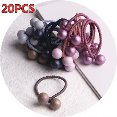 10 DB új aranyos hercegnő virág színes labda gyerekeknek rugalmas hajpántok baba fejdísz gyerekeknek hajkötelek lányok hajkiegészítői