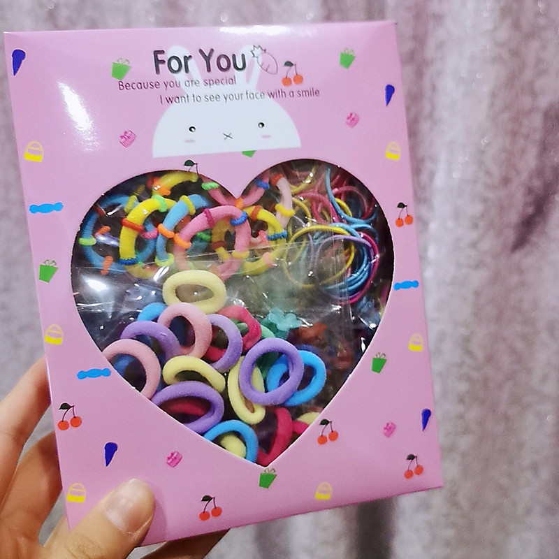 780kom/set gumica za kosu besplatna dostava Djevojka Candy Color Elastična gumica Kombinacija Lot gumica Dodaci za kosu