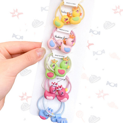 10 kom./set. Slatke elastične gumice za kosu za djevojčice, držač za konjski rep, dječje mekane gumice za kosu, dječji dodaci za kosu