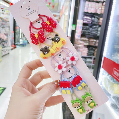 Nove gumice za kosu princeze iz crtića, dječje, djevojčice, elastične gumice za kosu, dodaci za djecu, vezice za kosu, uže, pokrivala za glavu