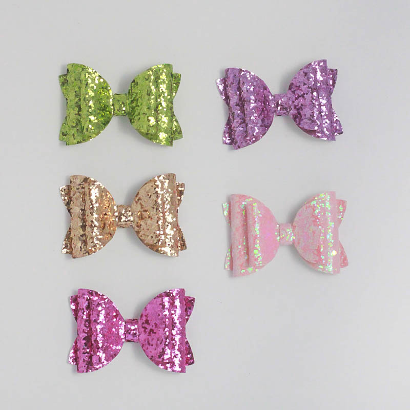 3 inča, 12 boja, slatke svjetlucave dječje kopče za kosu, šljokice, male ukosnice, dodaci za kosu za djevojčice, dječja ukosnica za glavu