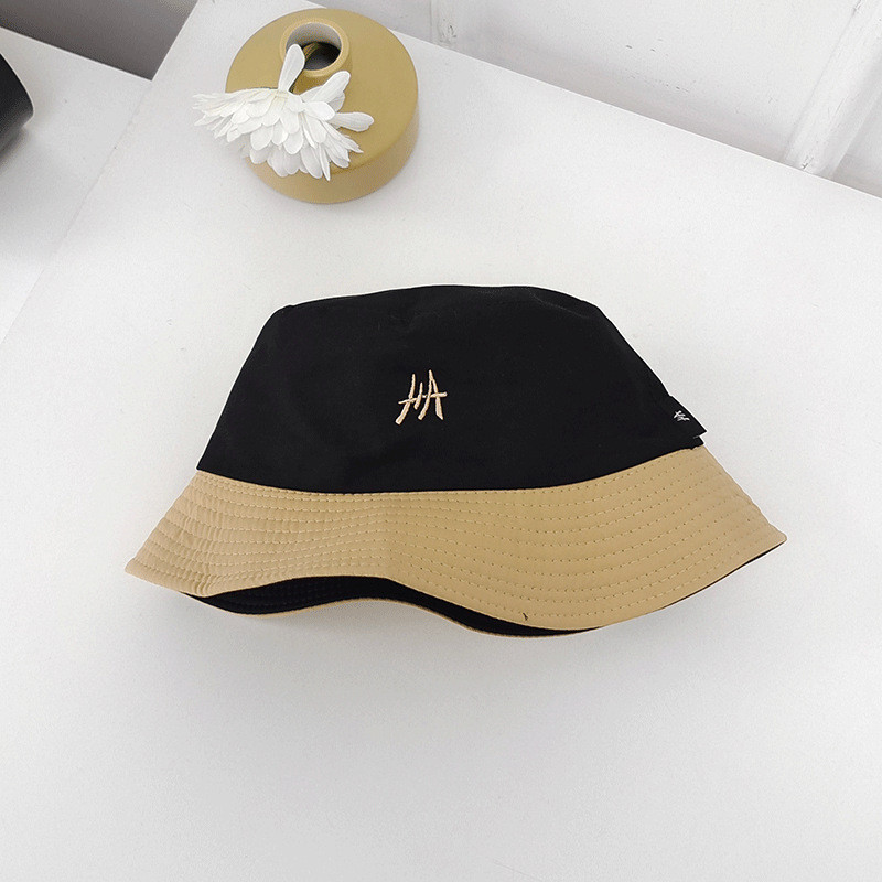 Pălărie japoneză pentru copii, primăvară/vară, cu litere simplificată, pălărie de găleată, pălărie coreeană de pescar, șapcă de plajă Gorra Para Mujer Gorras
