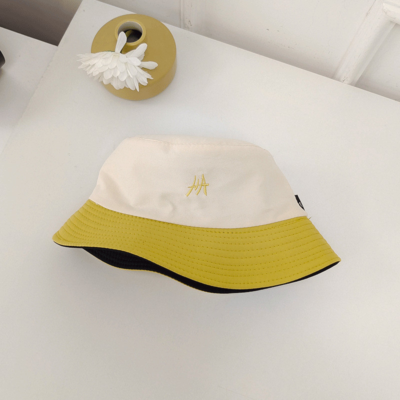 Pălărie japoneză pentru copii, primăvară/vară, cu litere simplificată, pălărie de găleată, pălărie coreeană de pescar, șapcă de plajă Gorra Para Mujer Gorras