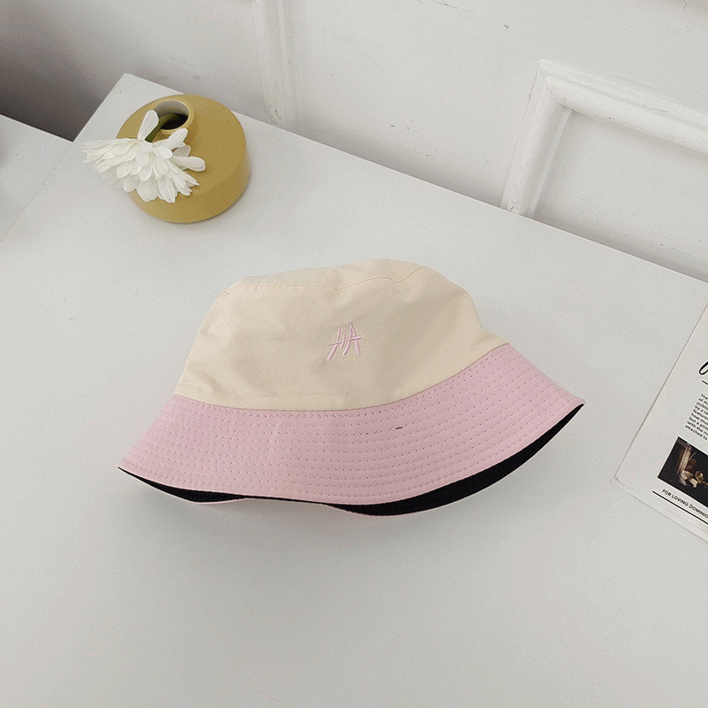 Pălărie japoneză pentru copii, primăvară/vară, cu litere simplificată, pălărie de găleată, pălărie coreeană de pescar, șapcă de plajă Gorra Para Mujer Gorras