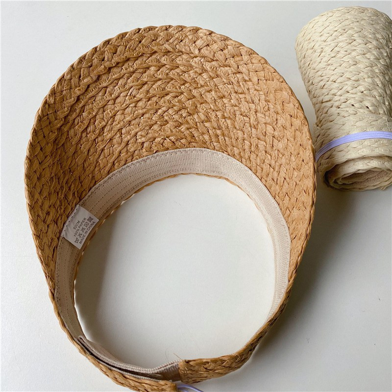 Kratki obod Podesivi vanjski šešir Prazan cilindar proljeće ljeto sklopivi slamnati šešir kapa za plažu za odrasle žene