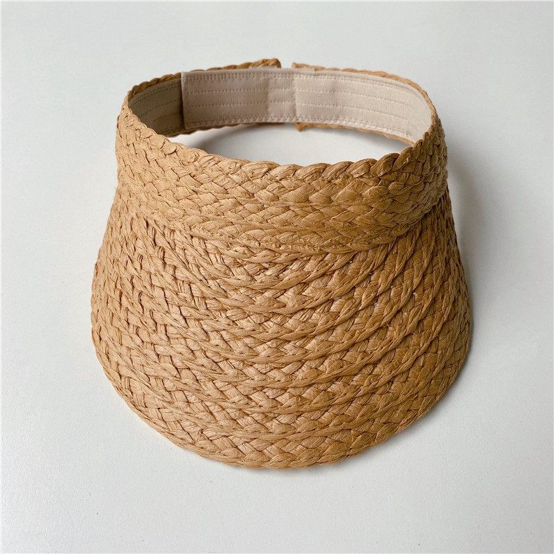 Kratki obod Podesivi vanjski šešir Prazan cilindar proljeće ljeto sklopivi slamnati šešir kapa za plažu za odrasle žene