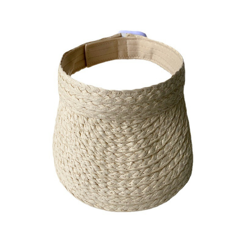 Kratki obod Podesivi vanjski šešir Prazan cilindar proljeće ljeto sklopivi slamnati šešir kapa za plažu za odrasle žene