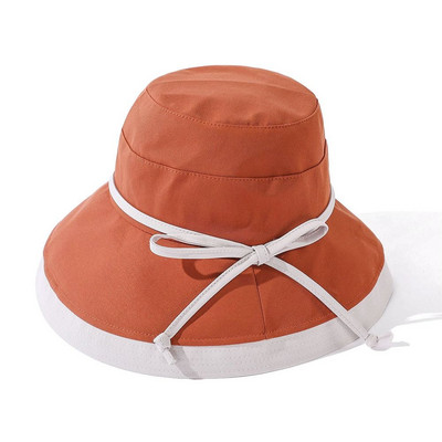 Pălării pentru soare cu boruri largi de primăvară, vară, șapci Panama, pentru femei, îmbrăcăminte pe două părți, șapcă pliabilă portabilă în aer liber