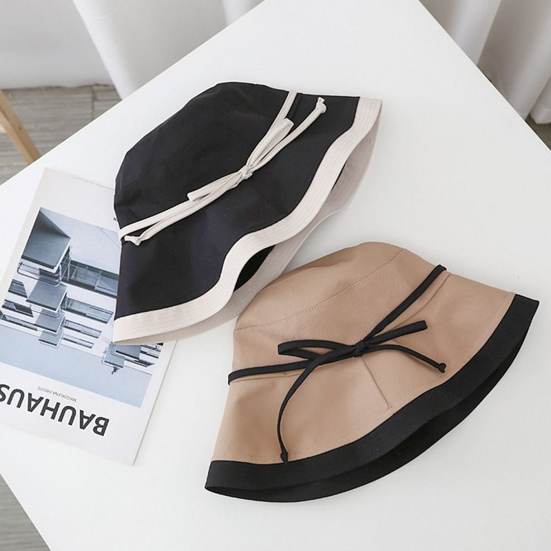 Pălării pentru soare cu boruri largi de primăvară, vară, șapci Panama, pentru femei, îmbrăcăminte pe două părți, șapcă pliabilă portabilă în aer liber