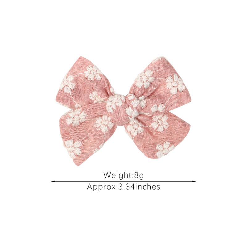 2 buc/set fundite de păr din bumbac solid pentru agrafe de păr drăguțe fetite