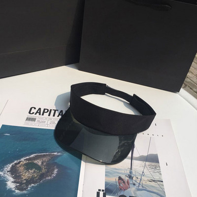 Muškarci Ženski prozirni PVC šešir Sportska traka za glavu Boja slatkiša Klasična anti-UV ležerna kapa sa šiltom za sunčanje Biciklistička kapa za golf na plaži