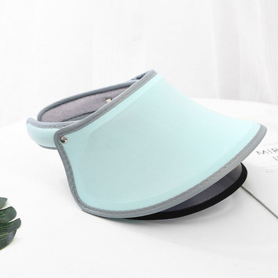 Protecție cu două straturi Pălărie de soare pentru femei, parasolar de vară, pălărie cu boruri largi, pălărie de plajă, cu protecție UV reglabilă, șapcă feminină, ambalabilă