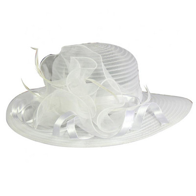 40%HOTSProljetna i ljetna moda Ženska haljina u obliku cvijeća Šešir za sunce Vjenčani šešir s temperamentom cvijeta Šešir s kupolom za zaštitu od sunca Modni šešir Djevojka