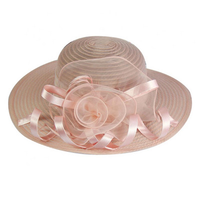 40%HOTSProljetna i ljetna moda Ženska haljina u obliku cvijeća Šešir za sunce Vjenčani šešir s temperamentom cvijeta Šešir s kupolom za zaštitu od sunca Modni šešir Djevojka