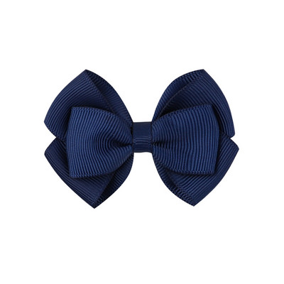 2 buc./lot agrafă de păr de culoare solidă, fundite pentru păr, cu două straturi, pentru fete, drăguț, cleme de păr, accesorii pentru păr pentru copii