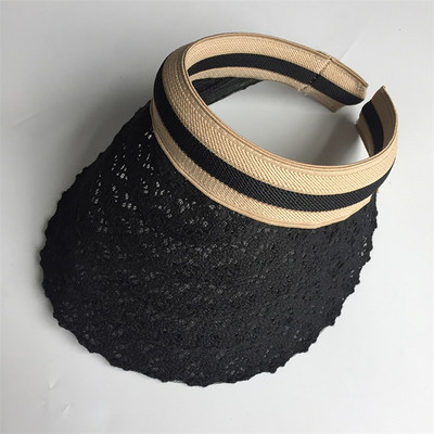 Modne ženske kape sa šiltom Uradi sam ljetna kapa Šuplji cvjetni uzorak Čipka Ležerni šešir sjenila Prazan cilindar Ženski šeširi za sunčanje