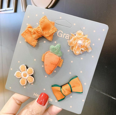 Design nou, mini cleme de păr cu fundă, agrafe de păr cu desene animate pentru bebeluși, barote de boutique pentru copii, fete, accesorii de păr pentru copii, 0-6 luni TZ12