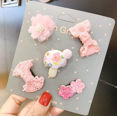 Design nou, mini cleme de păr cu fundă, agrafe de păr cu desene animate pentru bebeluși, barote de boutique pentru copii, fete, accesorii de păr pentru copii, 0-6 luni TZ12