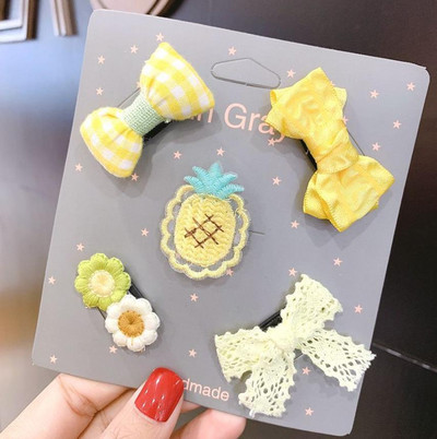 Design nou, mini cleme de păr cu fundă, agrafe de păr cu desene animate pentru bebeluși, barote de boutique pentru copii, fete, accesorii de păr pentru copii, 0-6 luni TZ12