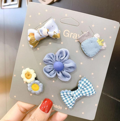 Design nou, mini cleme de păr cu fundă, agrafe de păr cu desene animate pentru bebeluși, barote de boutique pentru copii, fete, accesorii de păr pentru copii, 0-6 luni TZ12