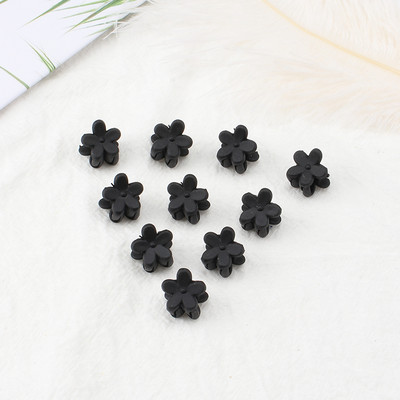 10Pcs/Lot Ukosnica u boji slatkiša 1cm, mali cvijet, dječja mini kopča s kandžama, kopča za kosu, ukras za kosu, modni dodaci za kosu, poklon