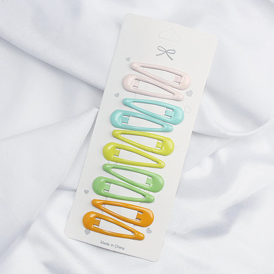 Nou 10 bucăți de agrafe de păr pentru femei, drăguțe, în culorile bomboanelor, cu picături de apă, agrafe pentru fete, BB Clips, accesorii pentru păr la modă