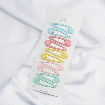 Nou 10 bucăți de agrafe de păr pentru femei, drăguțe, în culorile bomboanelor, cu picături de apă, agrafe pentru fete, BB Clips, accesorii pentru păr la modă