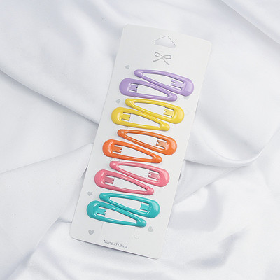 Nou 10 bucăți de agrafe de păr pentru femei, drăguțe, în culorile bomboanelor, cu picături de apă, agrafe pentru fete, BB Clips, accesorii pentru păr la modă