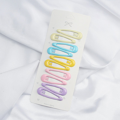 Nou 10 bucăți de agrafe de păr pentru femei, drăguțe, în culorile bomboanelor, cu picături de apă, agrafe pentru fete, BB Clips, accesorii pentru păr la modă