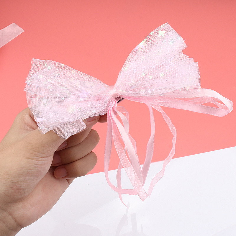 Dječji set ukosnica Princess dodaci za kosu Djevojčica Snježna pređa Velika mašna Kosa za kosu Modna mrežasta pređa Slatke životinje Kopča za šiške Pokrivala za glavu