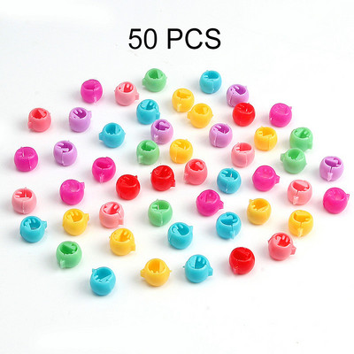 Divat Lányok Hajcsat Aranyos cukorka színek műanyag kis hajtűk Mini Doudou virágok Hajkarmos klipek Fejfedők Hajkiegészítők